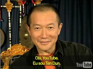 O compositor Tan Dun