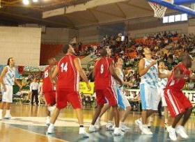 O segundo partido da selección galega, contra Cuba