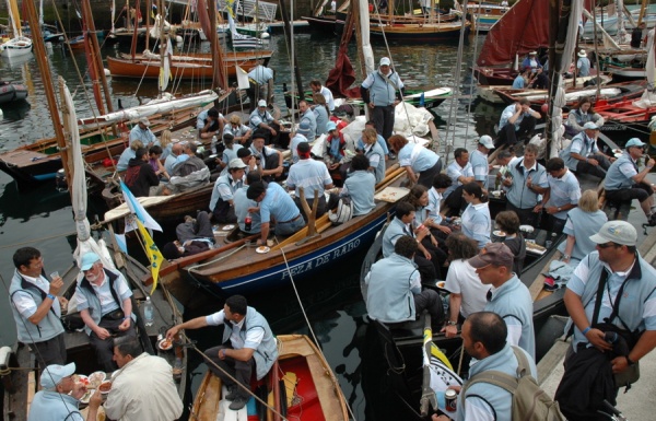 Festa da delegación galega nas cubertas