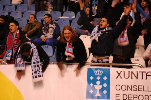 Ambiente en Riazor